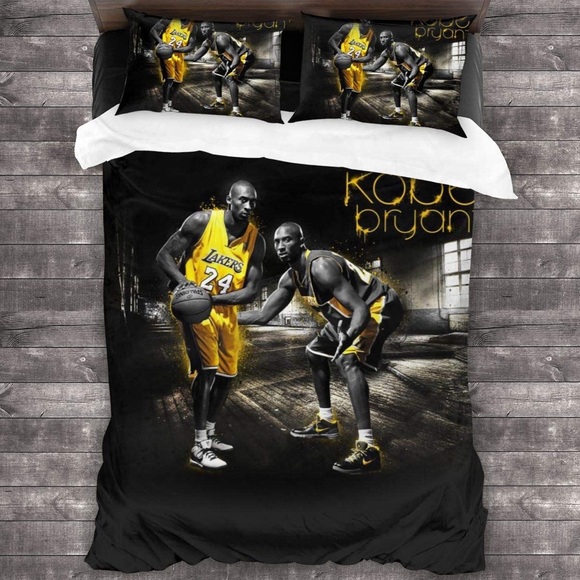 Heslom Moo Kobe Bryant 24 Duvet Cover Queen - 3 piece